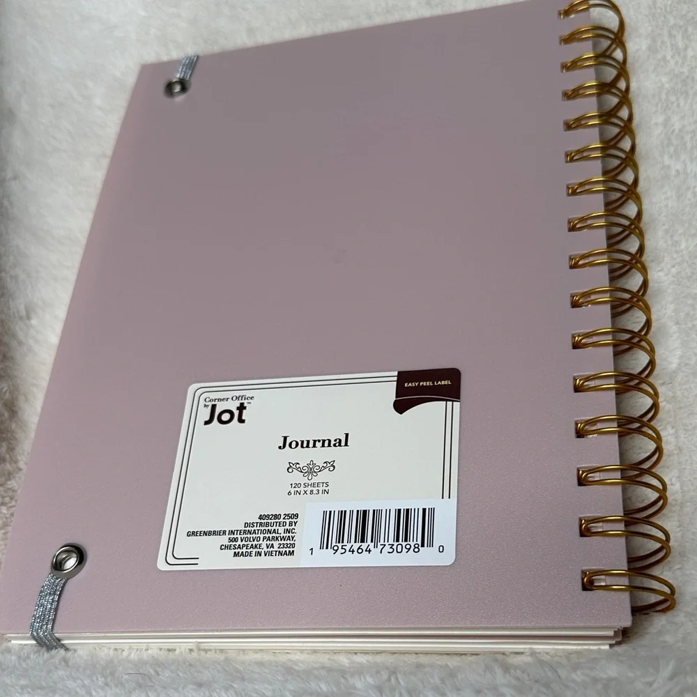 Enjoy the Little Things Spiral Journal Doodle Sketch Notebook Lines, Dots, Blank